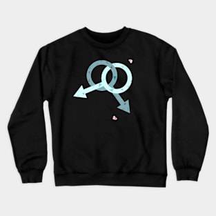 Simbol for too Crewneck Sweatshirt